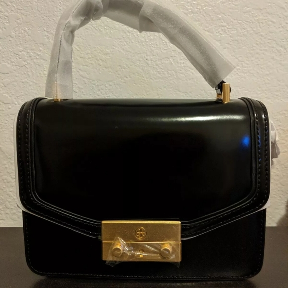 Tory Burch Handbags - SoldTORY BURCH NIP CHIC JULIETTE CROSSBODY SATCHEL